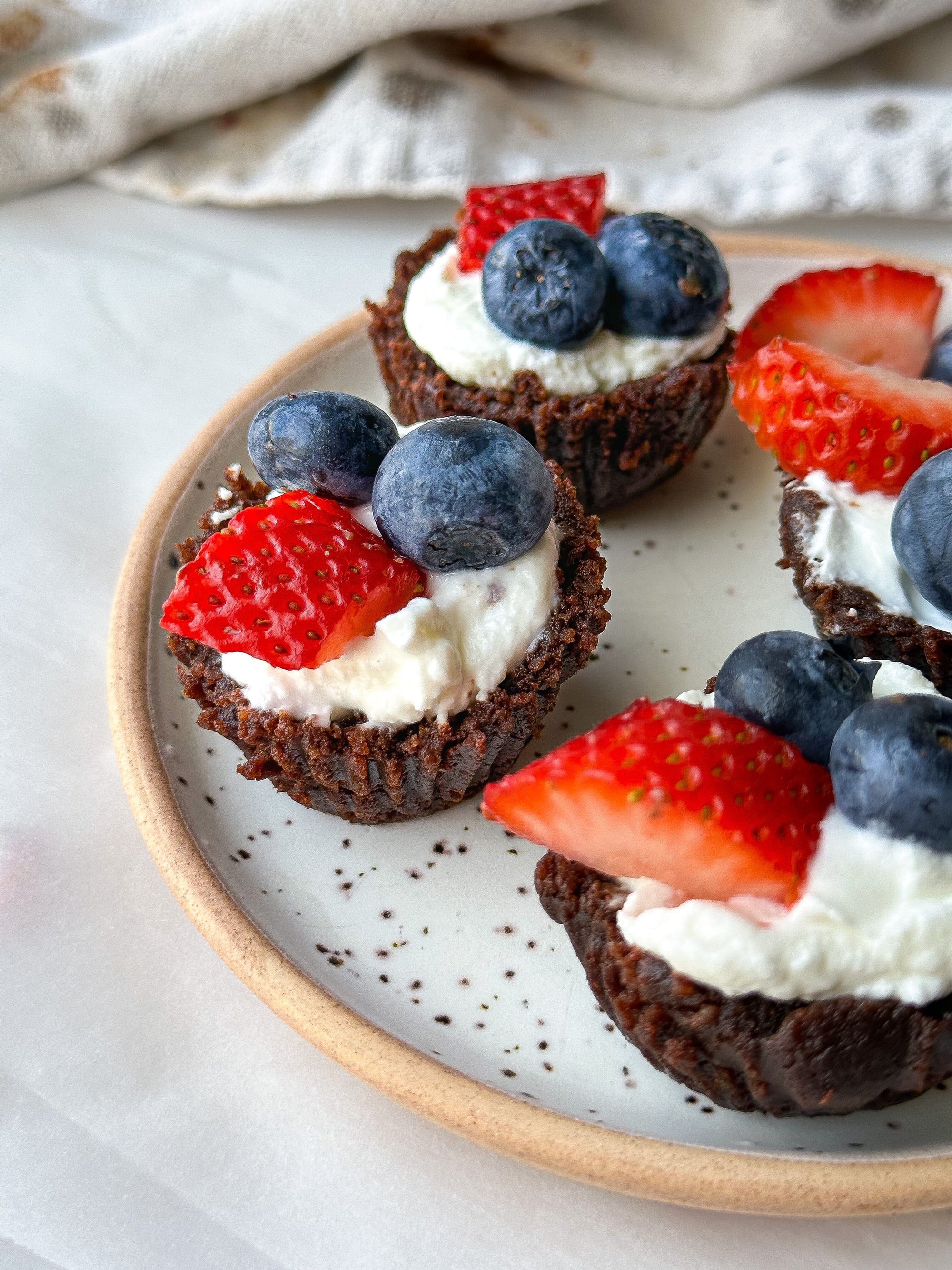 Fruity Chocolate Mini Tarts