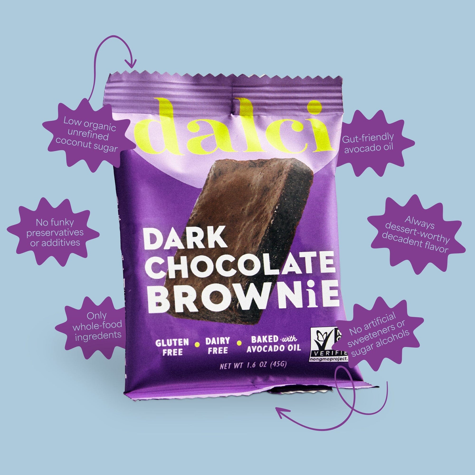 Dark Chocolate Brownie brownie dalci