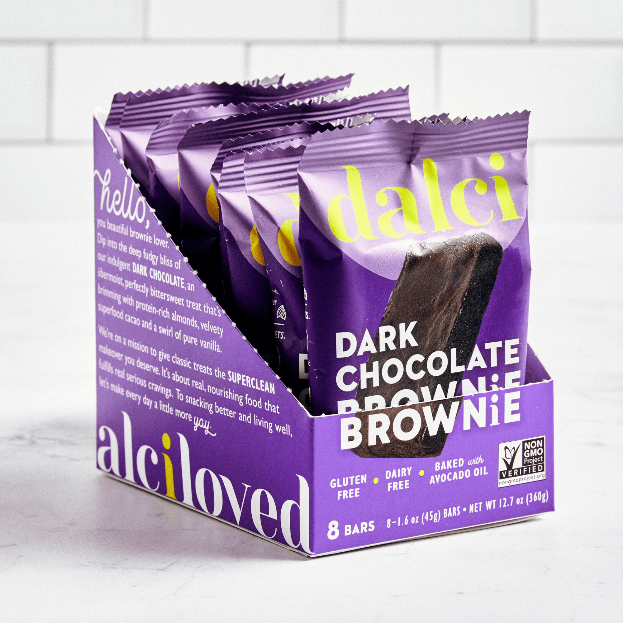 Dark Chocolate Brownie brownie dalci