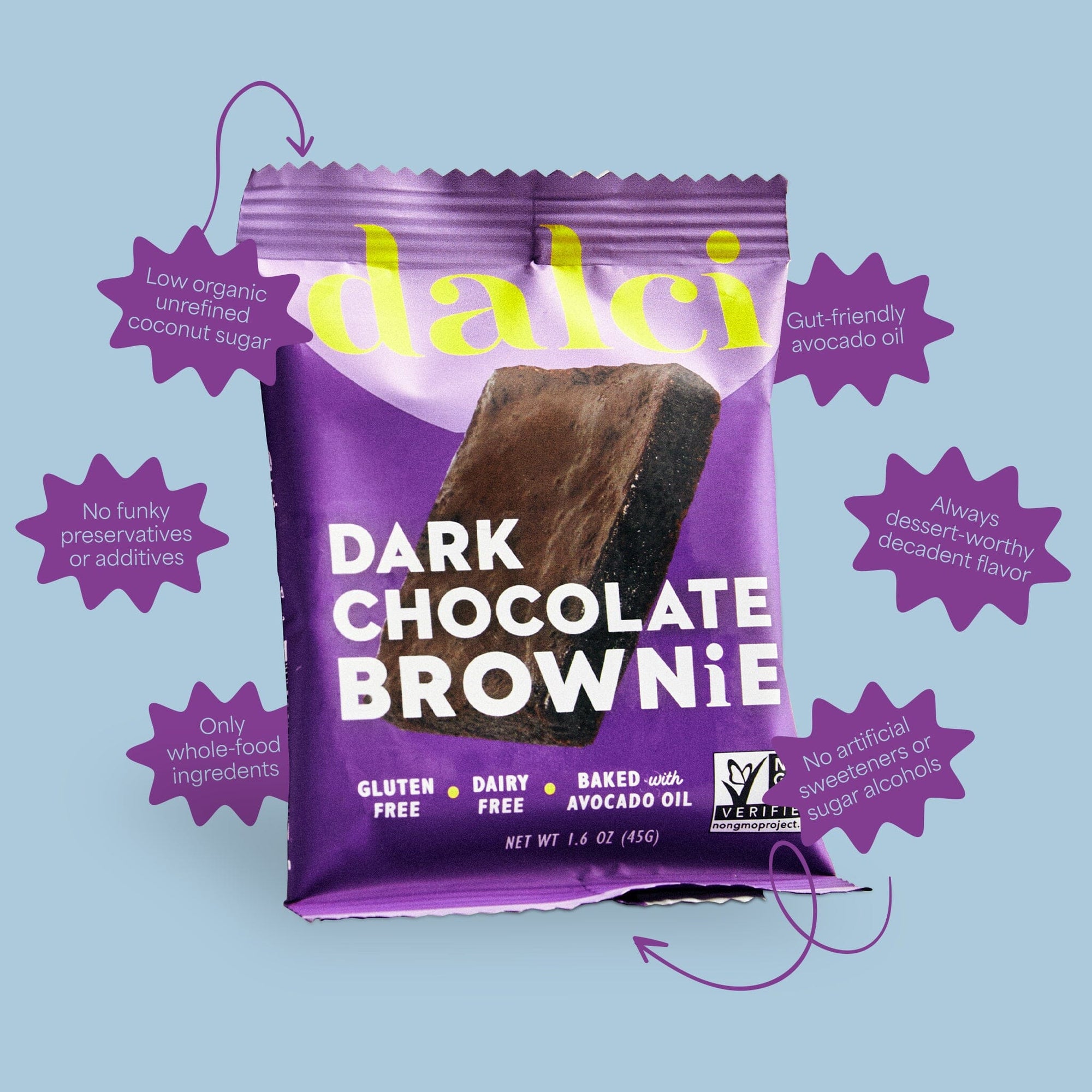 Dark Chocolate Brownie brownie dalci 